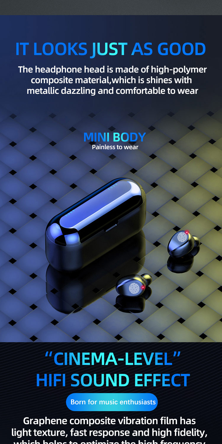Mini In-Ear Wireless Earphones